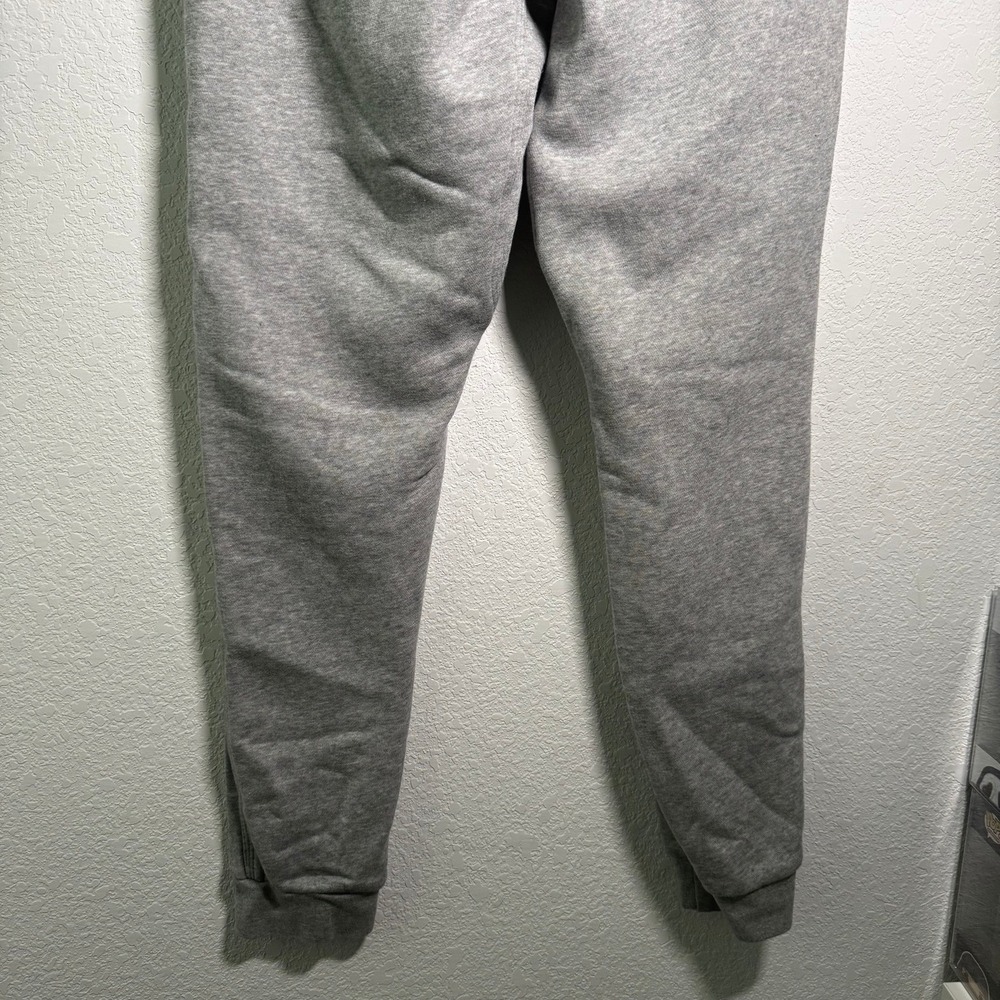 Nike Jogger Sweatpants | Gray Fleece Athletic Pants | Men Medium - Picture 5 of 10